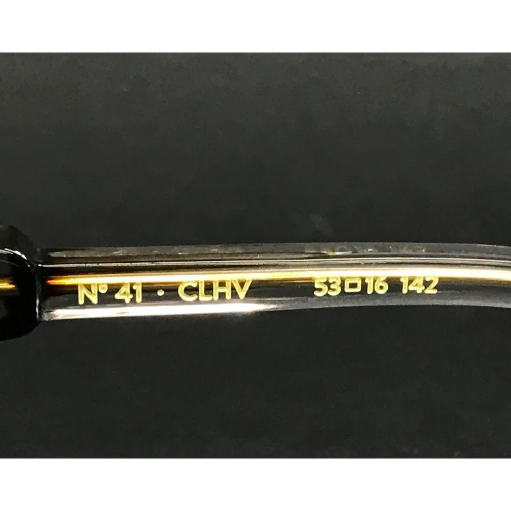 Etnia Barcelona Eyeglasses Frames CHROMA N41 CLHV Clear Havana Brown 53-16-142